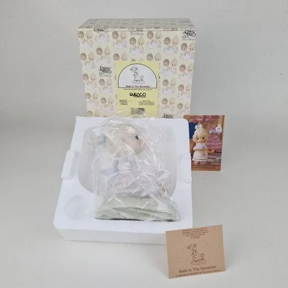 Precious Moments 524212 Walk In The Sonshine Figurine Vintage - Picture 8 of 9